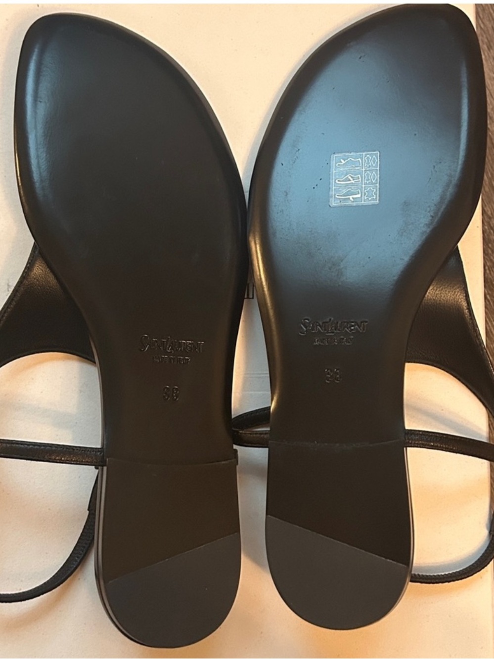 Saint Laurent NWT Cassandra Sandals - Picture 6 of 10